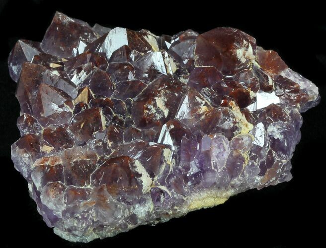 Thunder Bay Amethyst Cluster With Hematite #34027